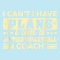 I Can't I Have Plans Sitting Volleyball Coach Funny T Shirt Urban Heavy T-shirt | Artistshot