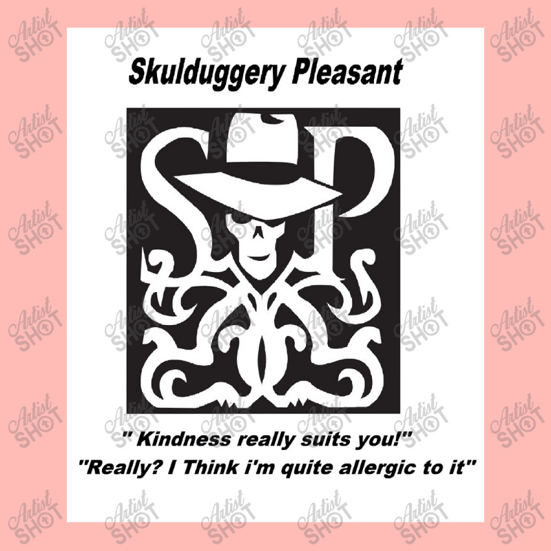 Call Me Skulduggery Poster Retro Urban Heavy T-shirt by ArtistConner | Artistshot