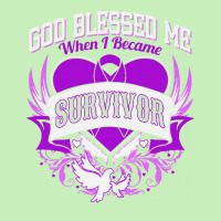 Alzheimers Awareness T  Shirt God Blessed Me When I Became Survivor Al Urban Pullover Hoodie | Artistshot