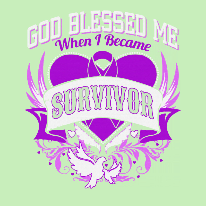 Alzheimers Awareness T  Shirt God Blessed Me When I Became Survivor Al Urban Pullover Hoodie | Artistshot