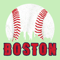 Vintage Boston Skyline Baseball Throwback For Red Game Day T Shirt Urban Pullover Hoodie | Artistshot