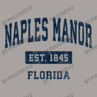 Naples Manor Florida Fl Vintage Sports Established Navy Desi T Shirt Racerback Tank | Artistshot