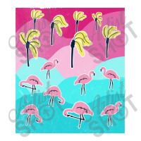 Flamingo In Paradise   Flamingo Bomber Jacket | Artistshot