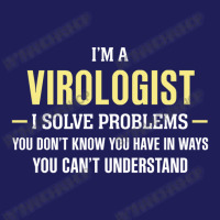 Virologist I Solve Problems Funny Gift Beanie | Artistshot