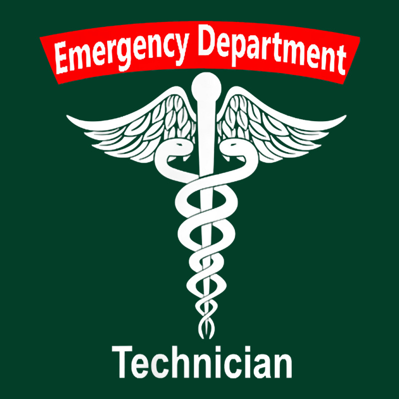 Emergency Department Technician Ed Tech Medical Caduceus Er T Shirt Beanie | Artistshot