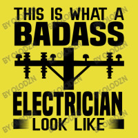 Funny Electrician This Is What Badass Electrician Look Like Beanie | Artistshot