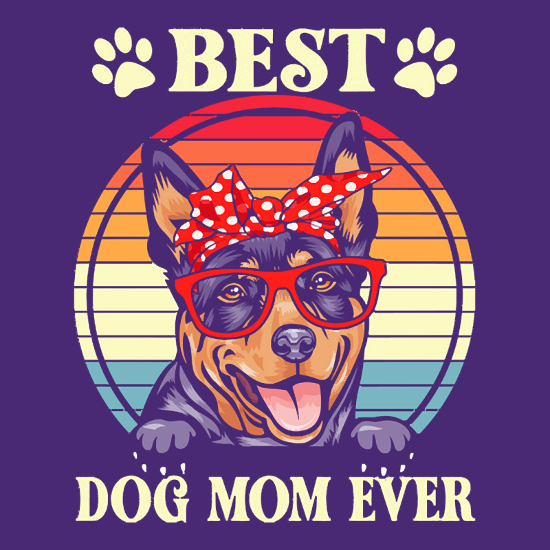 Dog Mom Gifts T  Shirt Funny Best Australian Kelpie Dog Mom For Dog Lo Beanie by roderick79981 | Artistshot