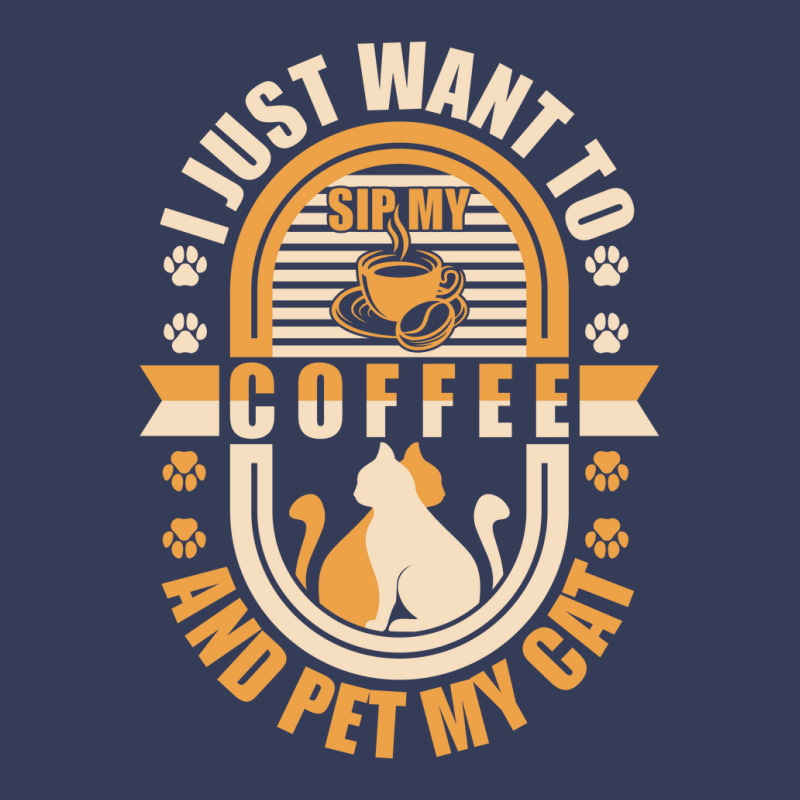 Sip My Coffee And Pet My Cat Visor Hat | Artistshot