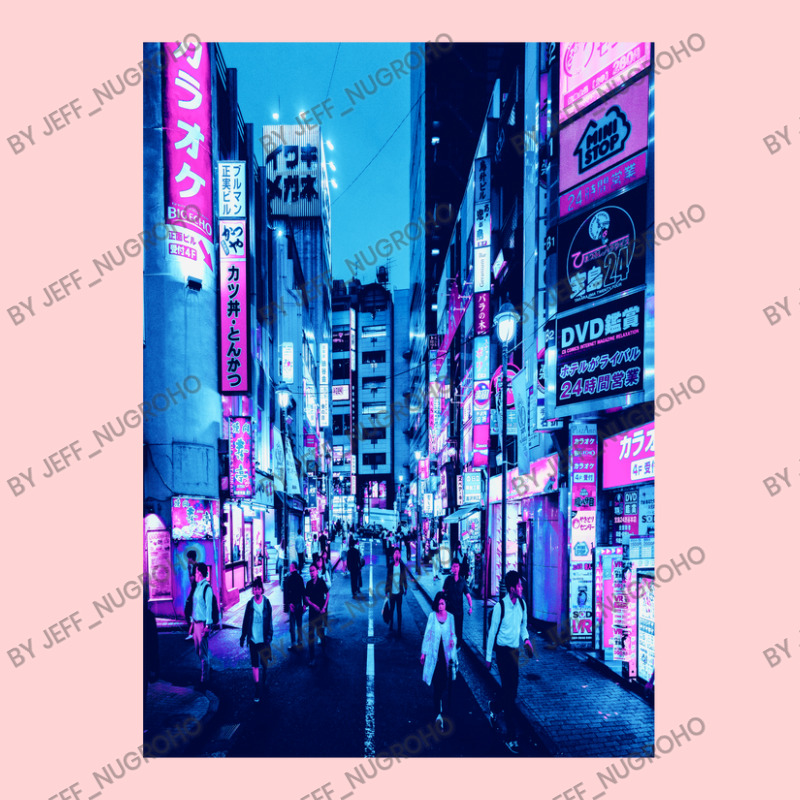 Tokyo Neon Night Synthwave Visor hat by Jeff_Nugroho | Artistshot