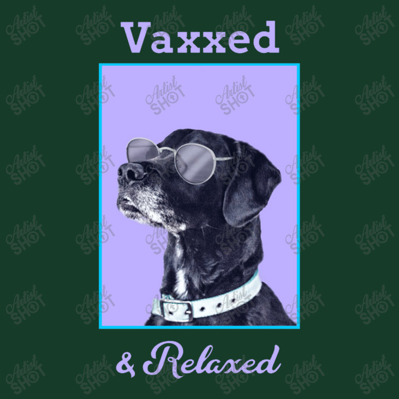 Vaxxed & Relaxed Dog   Vaccinated Visor hat by obatpari | Artistshot