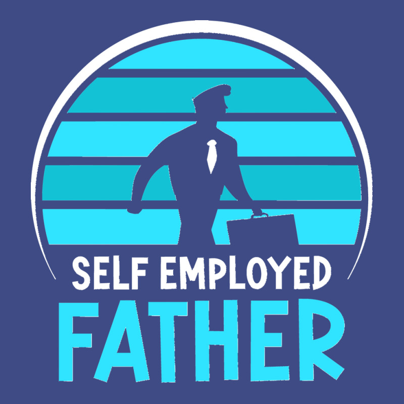 Self Employed Father Work Freelancer Job Boss Dad Daddy Papa Long Slee Adjustable Baseball Cap by CharlesLCross | Artistshot