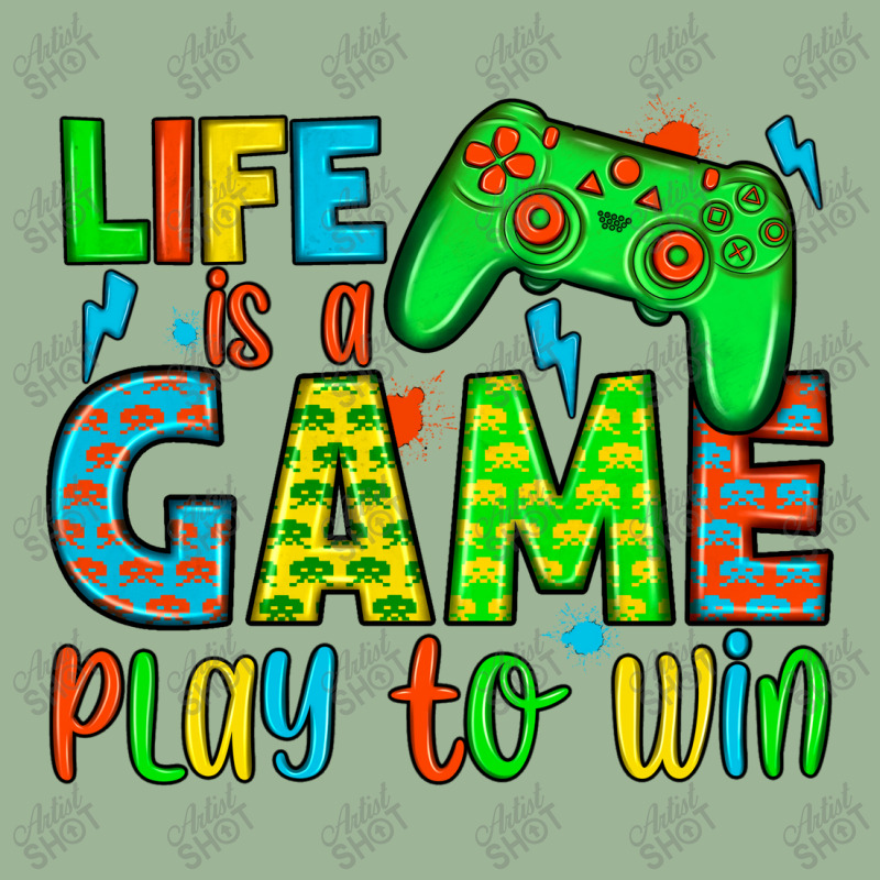 Life Is A Game Play To Win Urban Heavy T-shirt | Artistshot