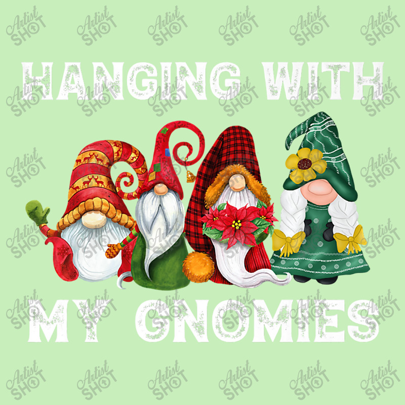 Hanging With My Gnomies Funny Gnome Friend Christmas Premium T Shirt Urban Heavy T-shirt | Artistshot