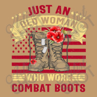 Just An Old Woman Who Wore Combat Boots Veteran Costume T Shirt Urban Heavy T-shirt | Artistshot