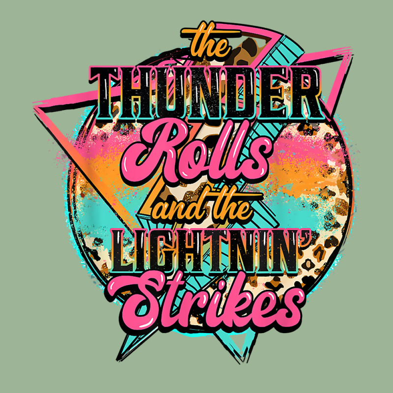 The Thunder Rolls And The Lightnin Strikes Lightning Bolt T Shirt Urban Heavy T-shirt by husserllpr | Artistshot