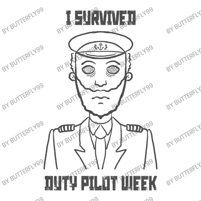 I Survived Duty Pilot Week T Shirt Bomber Jacket | Artistshot