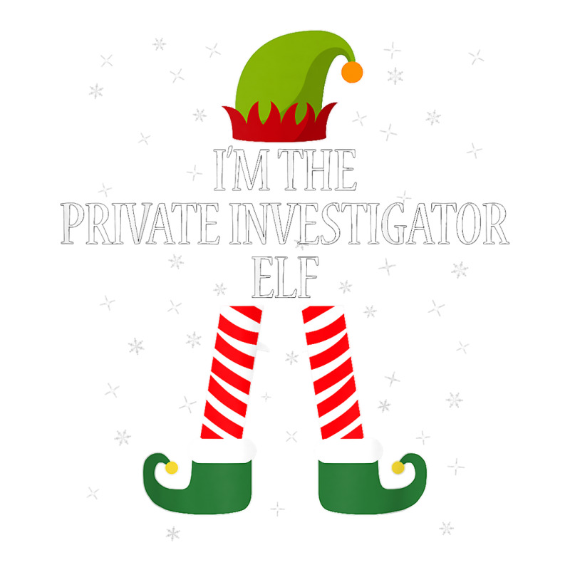 Private Investigator Elf Christmas Gift T Shirt Bomber Jacket by AshleyPenez | Artistshot