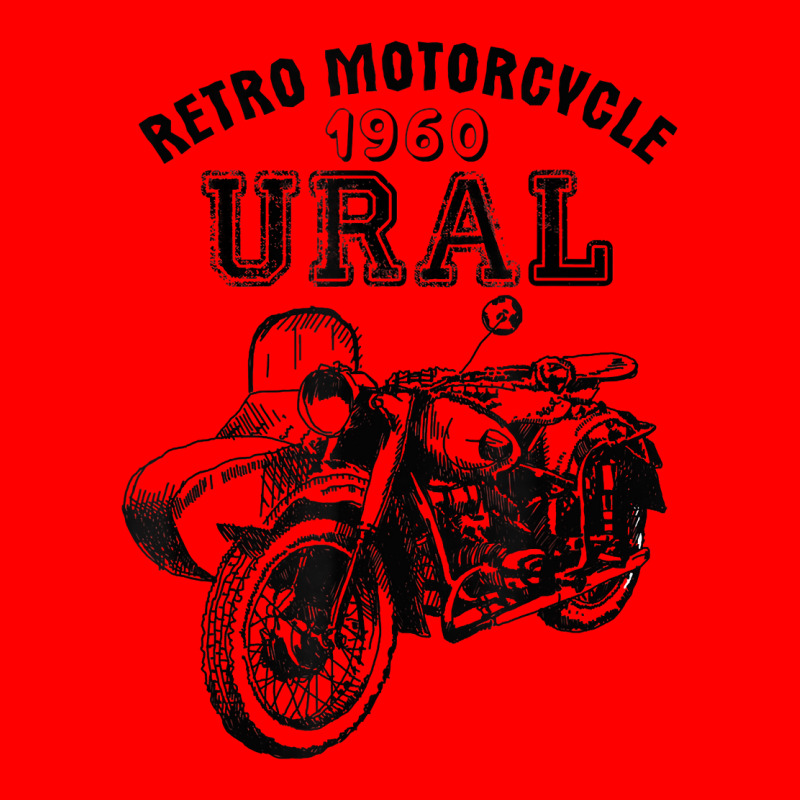 Retro Motorcycle Ural T Shirt   Vintage Sidecar Motorbike Bomber Jacket by ReagerAero | Artistshot