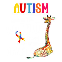 Autism Autistic Giraffe Autism Seeing The World From Different Angle 6 Bomber Jacket | Artistshot