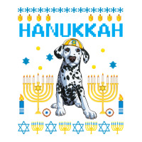 Dalmatian Funny Dog Chanukah Jewish Ugly Hanukkah Sweater Pajama 108 D Bomber Jacket | Artistshot