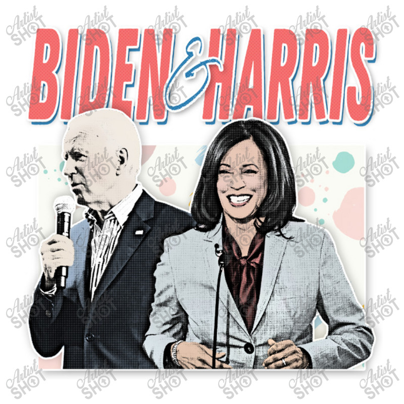 Joe Biden And Kamala Retro Style Fan Design Bomber Jacket | Artistshot