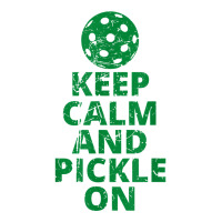 Keep Calm And Pickle On Pickleball T Shirt Bomber Jacket | Artistshot