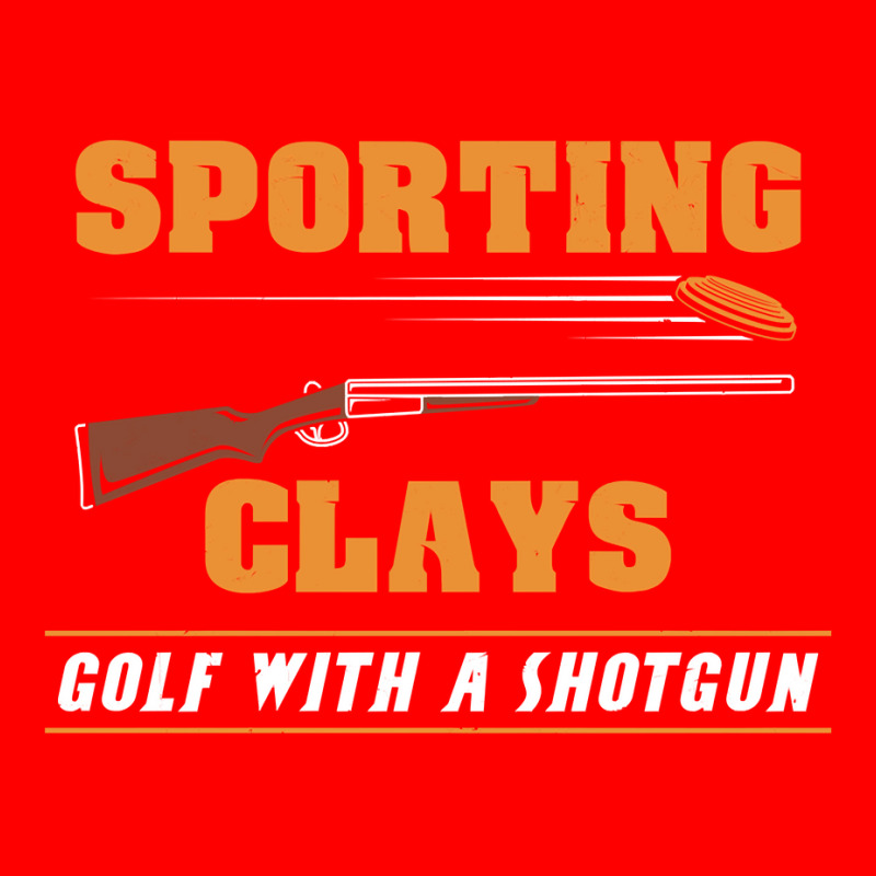 Sporting Clays   Golf With A Shotgun   Clay Target Shooting Pullover H Bomber Jacket | Artistshot