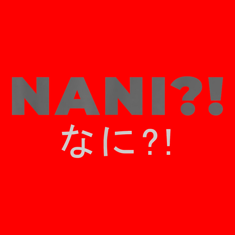 Nani! Anime Hiragana Cool Modern Japan Graphic Design Gift T Shirt Bomber Jacket | Artistshot