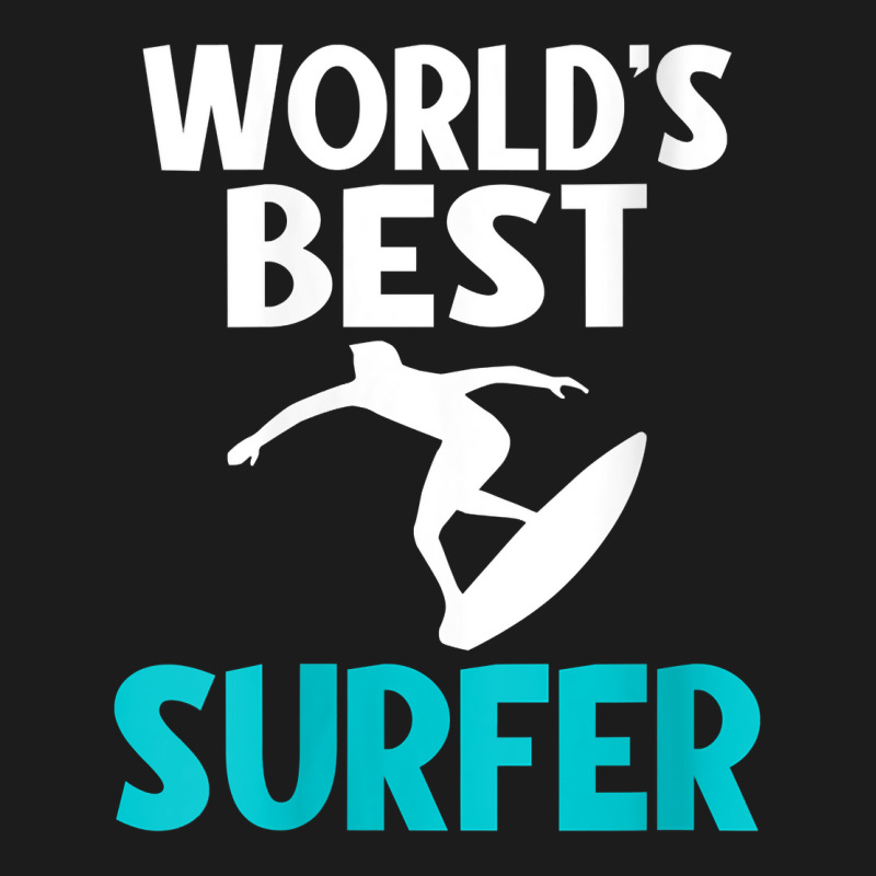 Womens Worlds Best Surfer Wake Surfer V Neck T Shirt Beanie | Artistshot