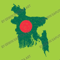 Bangladesh Map Flag Drawing Line Art Beanie | Artistshot