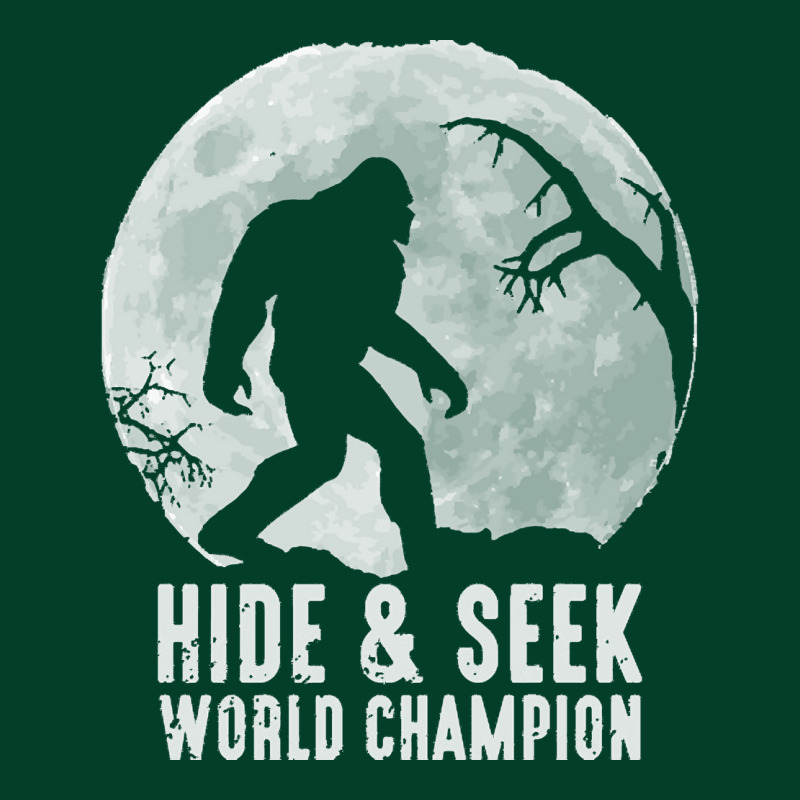 Bigfoot T  Shirt Retro Bigfoot Hide & Seek World Champion 10 Beanie by ryan41603 | Artistshot