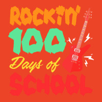 Funny 100 Days Of School Gift T  Shirt Music Note Rocking 100 Days Of Beanie | Artistshot