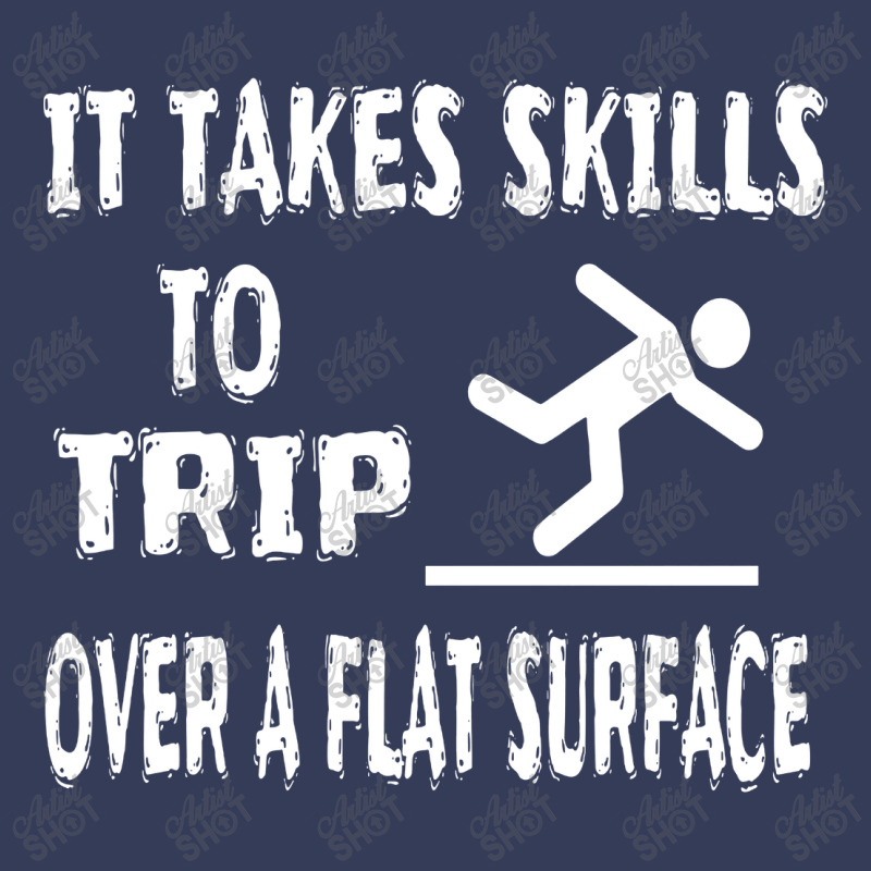 It Takes Skills To Trip Over A Flat Surface Visor Hat | Artistshot