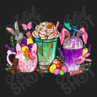 Easter Coffee Cups With Bunny Basic T-shirt | Artistshot