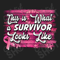 This Is What A Survivor Looks Like Breast Cancer Basic T-shirt | Artistshot