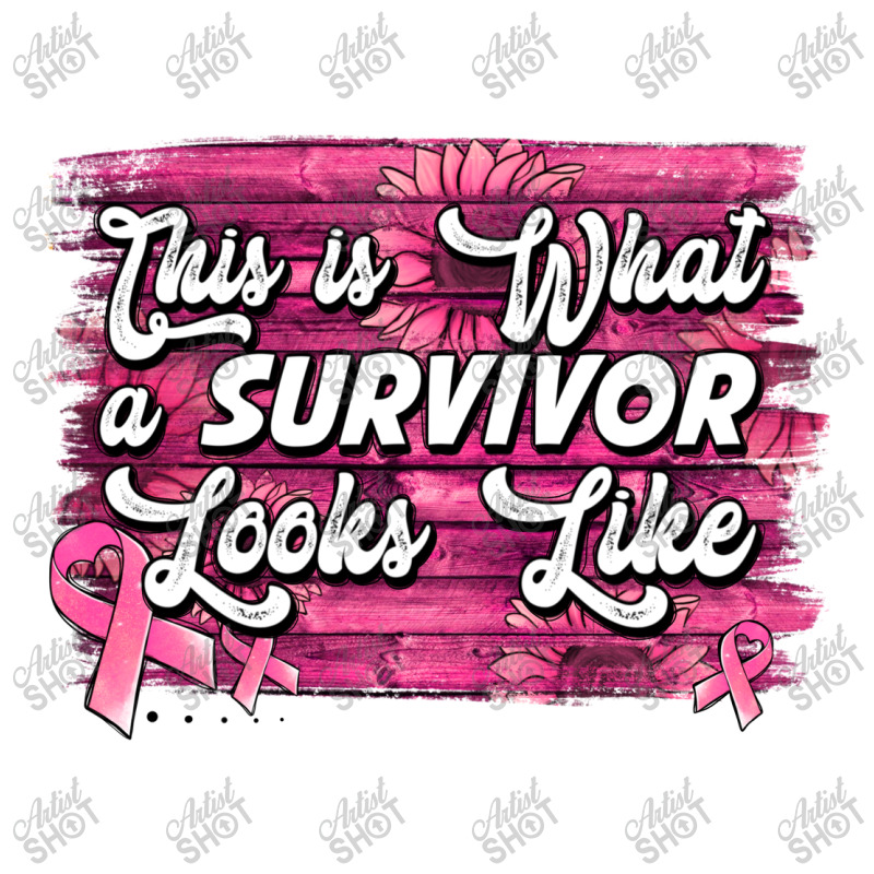 This Is What A Survivor Looks Like Breast Cancer 3/4 Sleeve Shirt | Artistshot