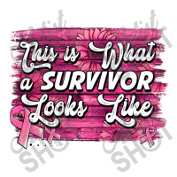 This Is What A Survivor Looks Like Breast Cancer Crewneck Sweatshirt | Artistshot