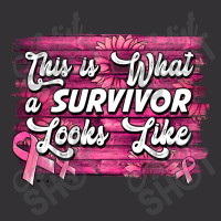 This Is What A Survivor Looks Like Breast Cancer Vintage Short | Artistshot