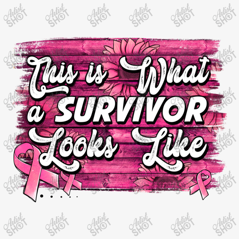 This Is What A Survivor Looks Like Breast Cancer Champion Hoodie | Artistshot