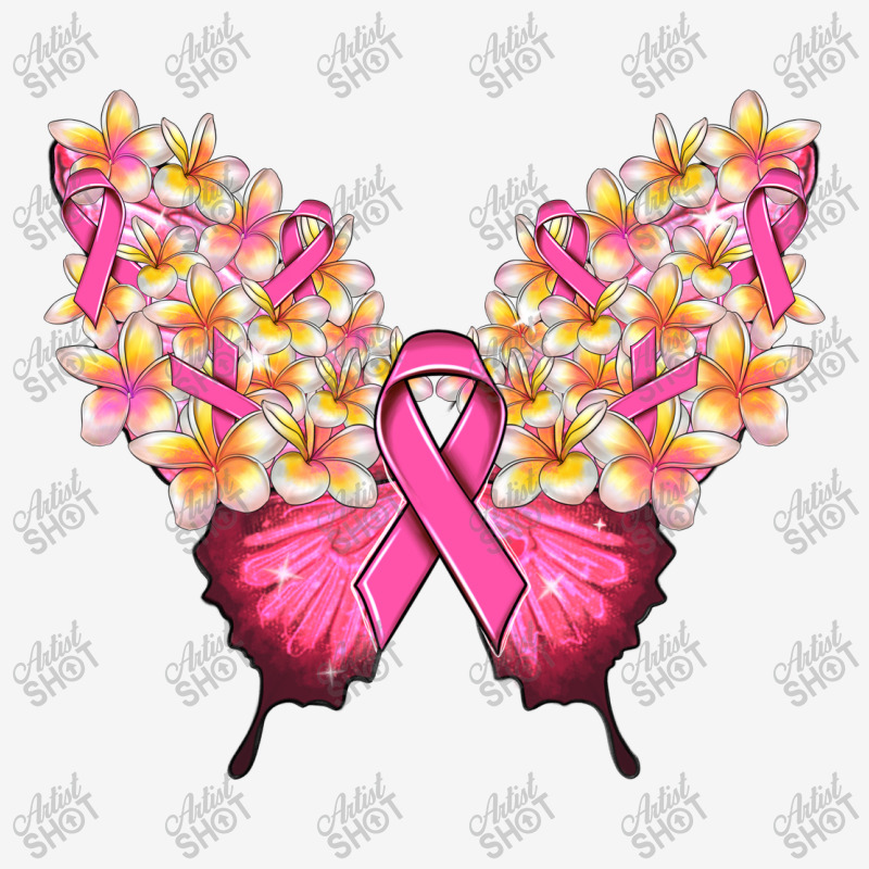 Pink Ribbon Breast Cancer Butterfly Urban Pullover Hoodie | Artistshot