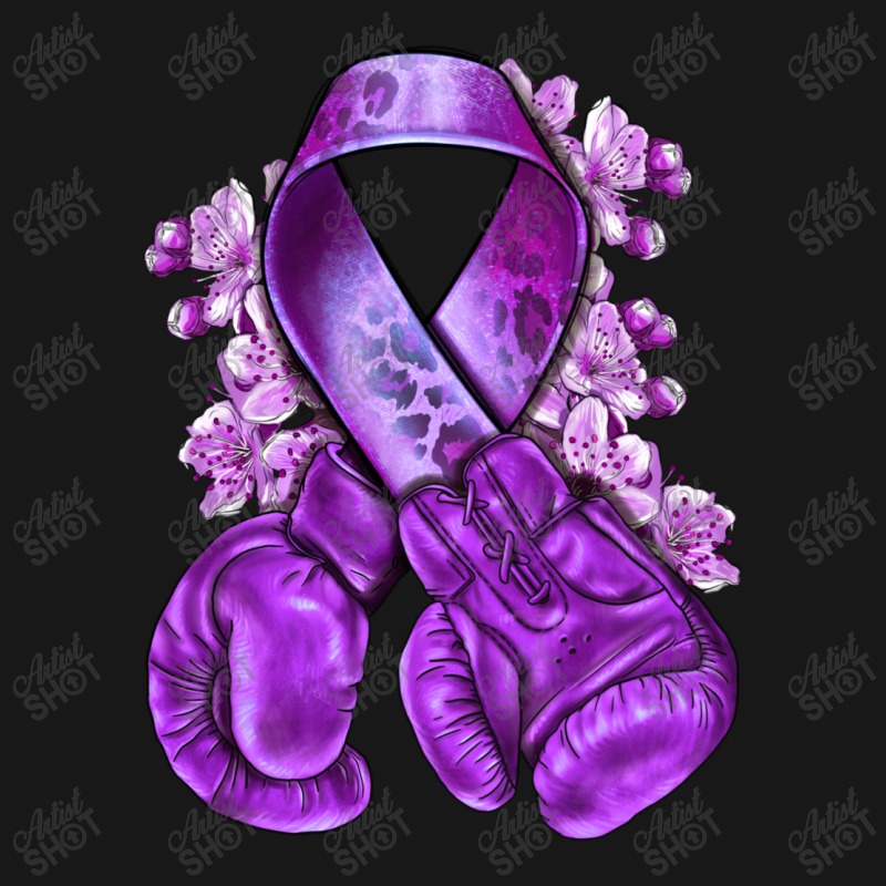 Domestic Violence Warrior Purple Ribbon Flannel Shirt | Artistshot