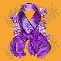 Domestic Violence Warrior Purple Ribbon Basic T-shirt | Artistshot