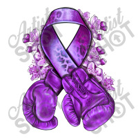 Domestic Violence Warrior Purple Ribbon Debie Paper Bag - 10 X 5 X 13 | Artistshot