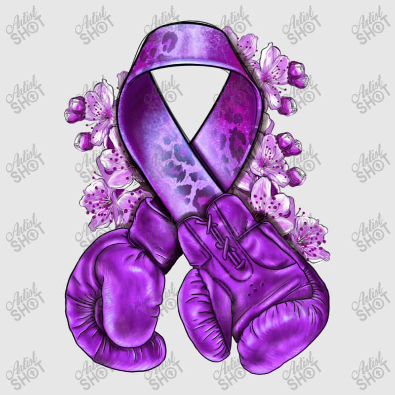 Domestic Violence Warrior Purple Ribbon Hoodie & Jogger Set | Artistshot