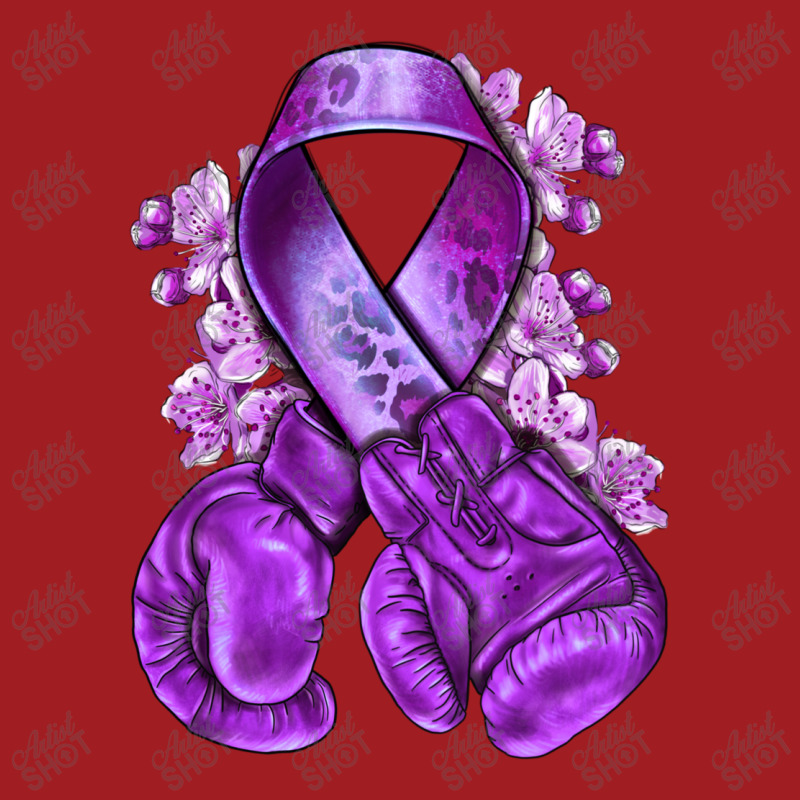 Domestic Violence Warrior Purple Ribbon Waist Apron | Artistshot