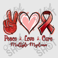 Peace Love Cure Multiple Myeloma Hoodie & Jogger Set | Artistshot