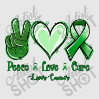 Peace Love Cure Liver Cancer Hoodie & Jogger Set | Artistshot