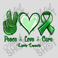 Peace Love Cure Liver Cancer Men's Polo Shirt | Artistshot