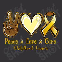 Peace Love Cure Bone Cancer Vintage Short | Artistshot