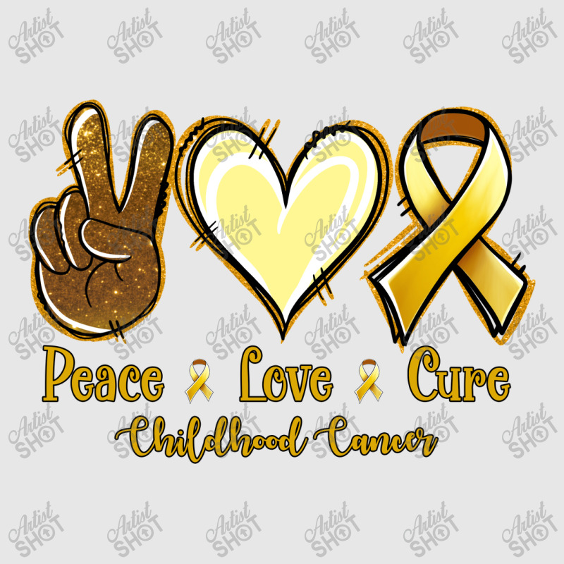 Peace Love Cure Bone Cancer Unisex Jogger | Artistshot